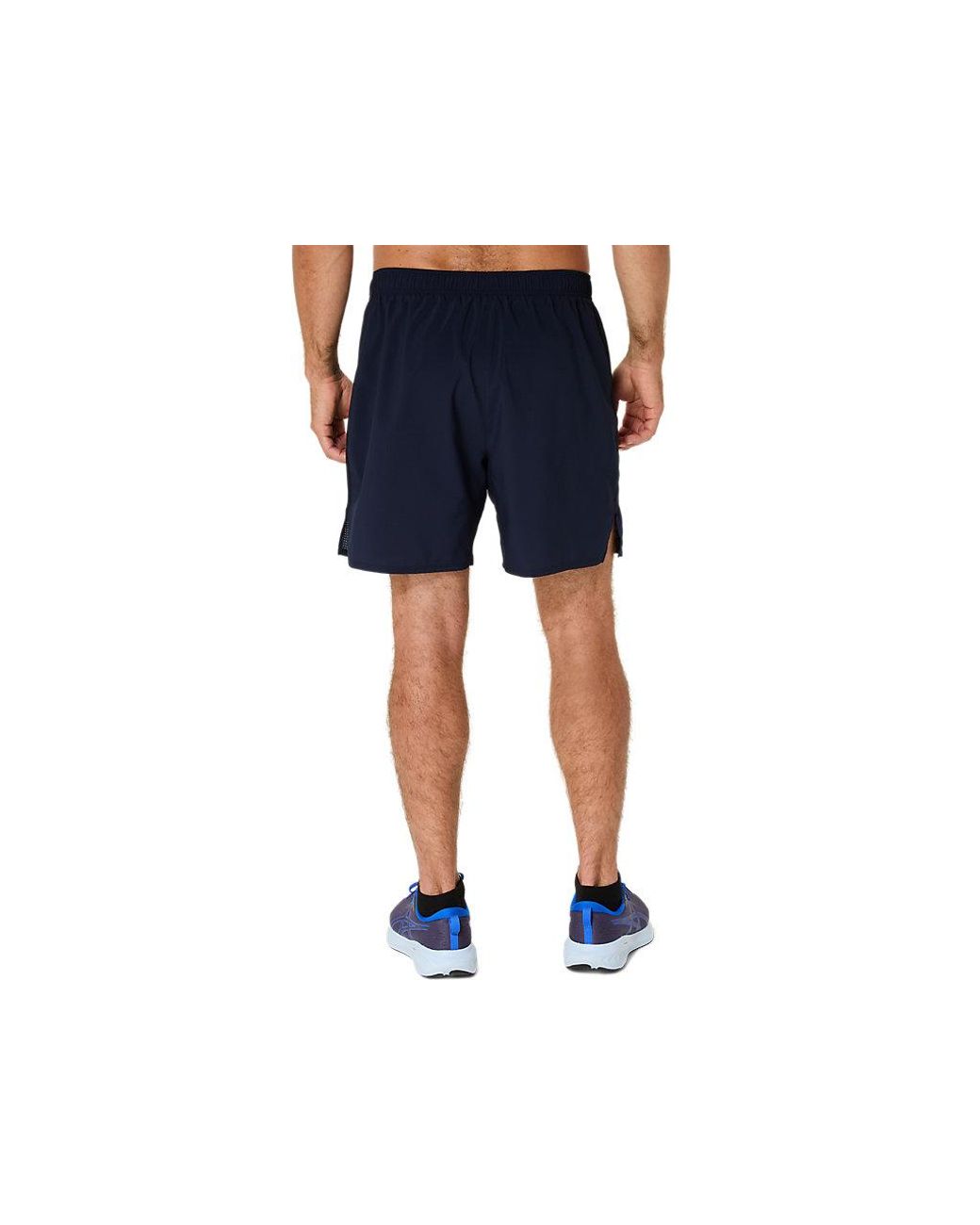 Asics Core 7In Short in het Blue voor heren