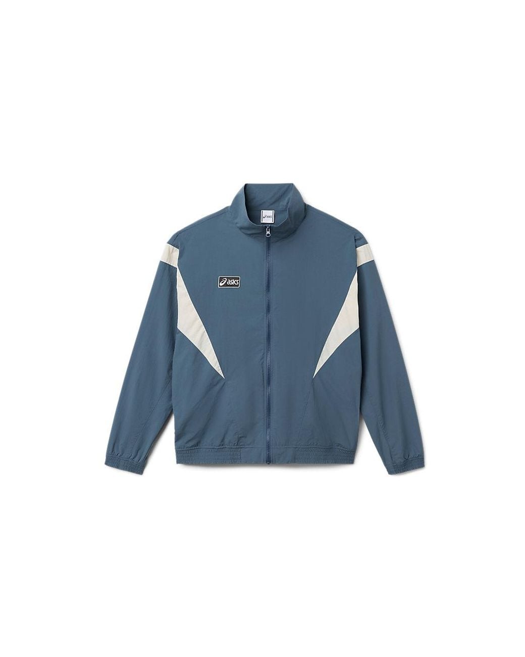 Asics Blue Classic Woven Track Jacket for men