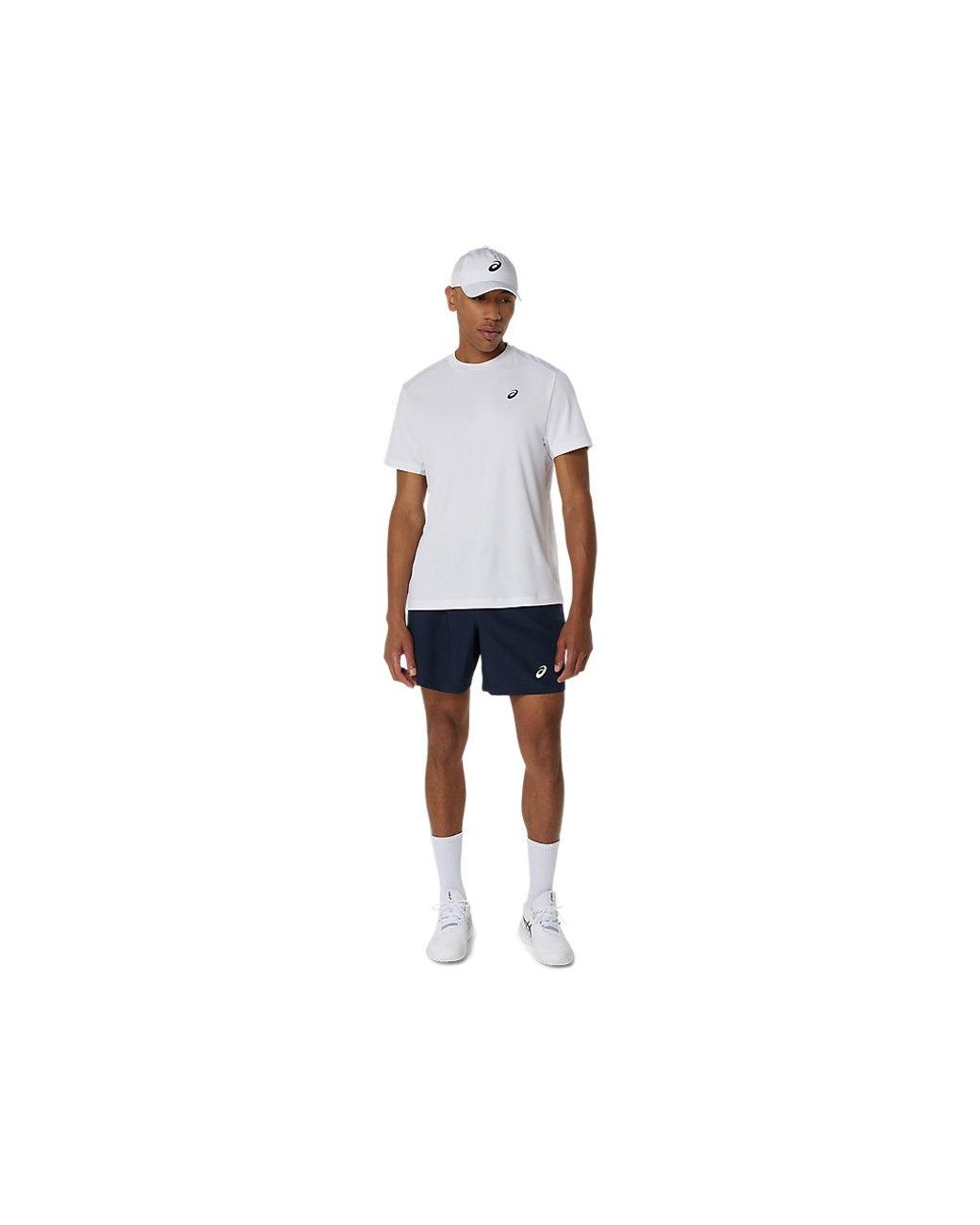Asics Black Court Ss Top for men