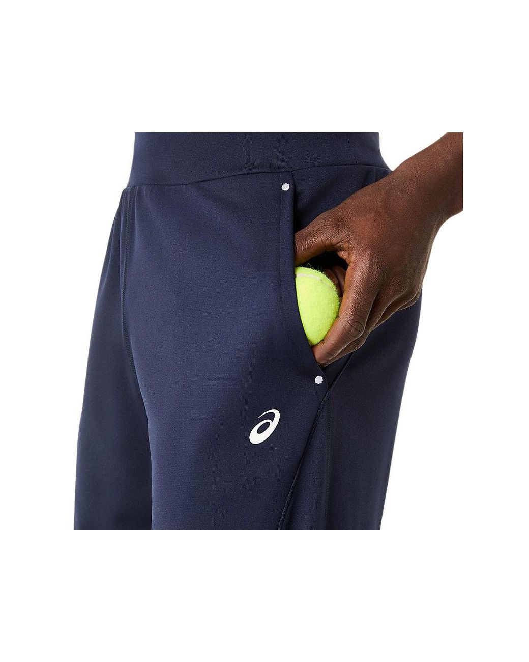 Asics Black Court Warm-Up Pant for men