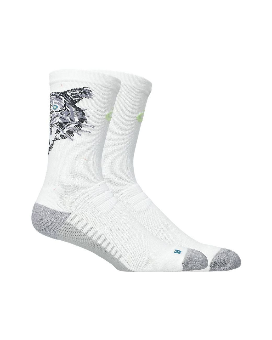 Asics Performance Run Crew Sock in het Black voor heren