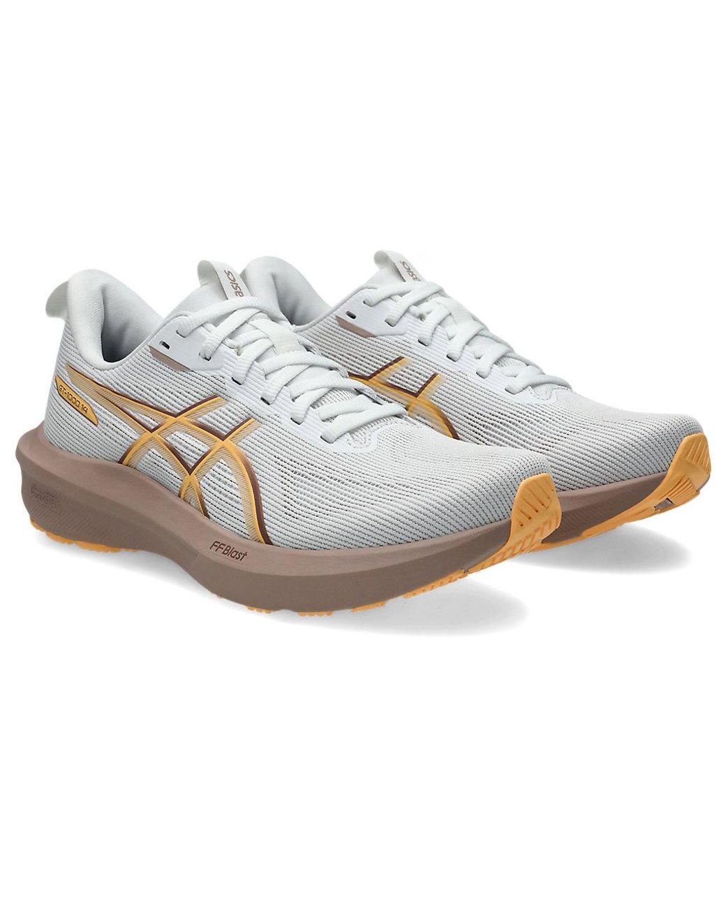 Asics White Gt-1000 14 Running Shoes