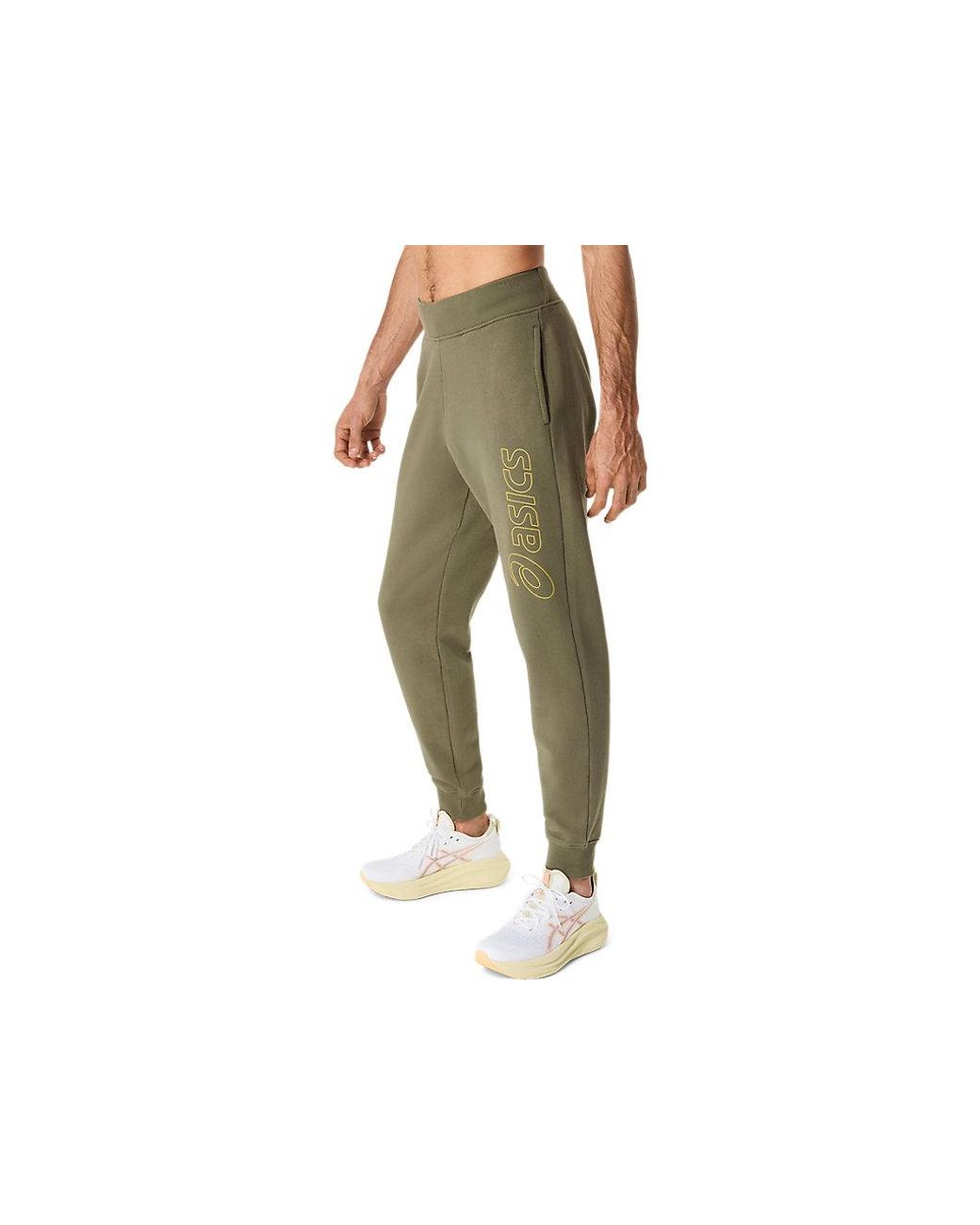 Asics Black Logo Sweatpant for men