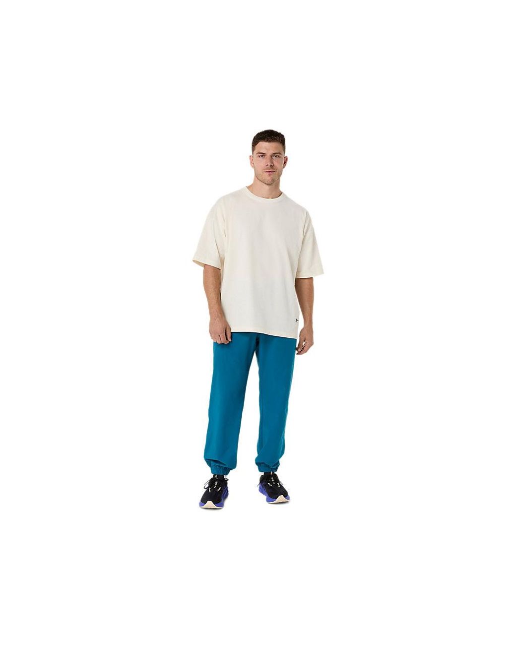 Asics Black Heritage Heavy Cotton Run City Tee for men