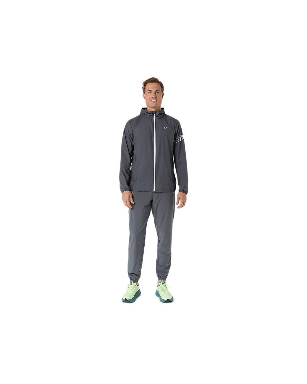 Asics Black Icon Jacket for men