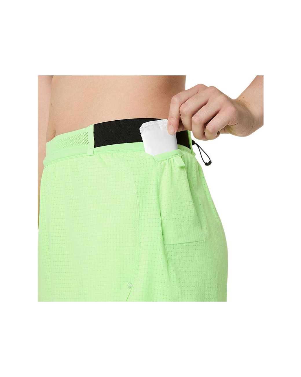 Asics Green Limited Series Metarun Split Shorts
