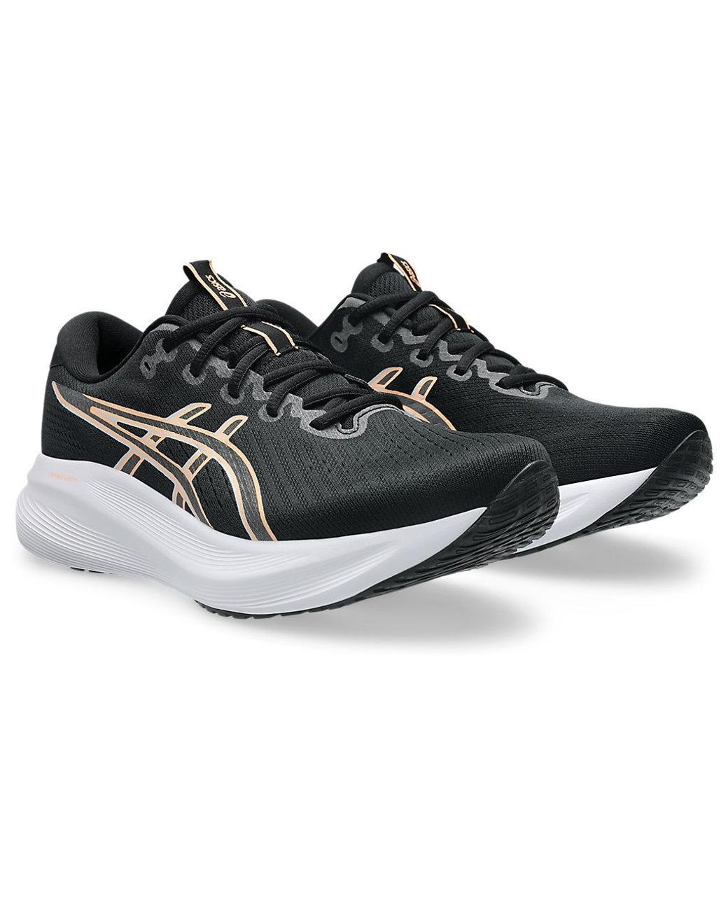 Asics Black Gel-Excite 11 Road Running Shoes for men