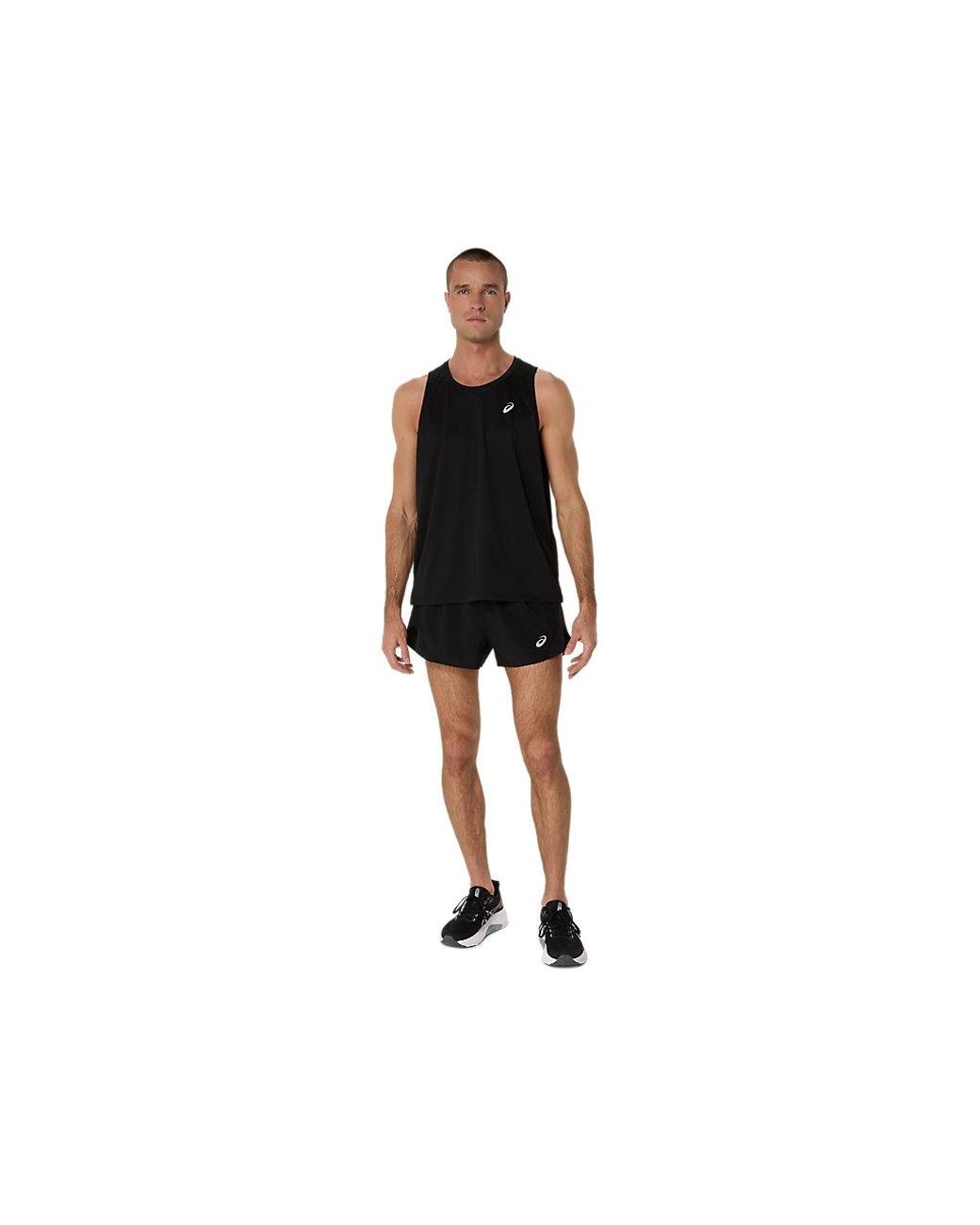 Core Singlet di Asics in Black da Uomo