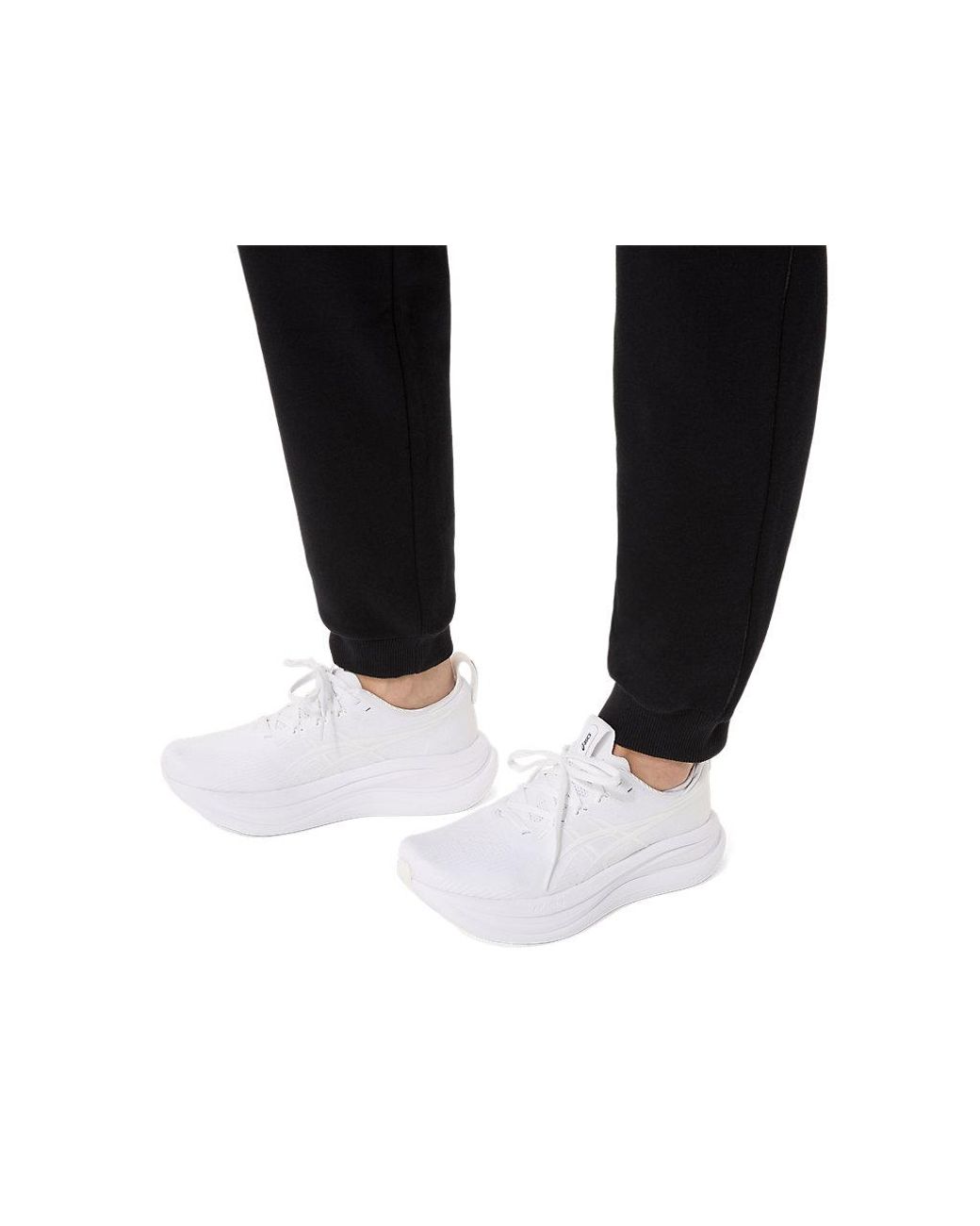Asics Black Logo Fleece Pant