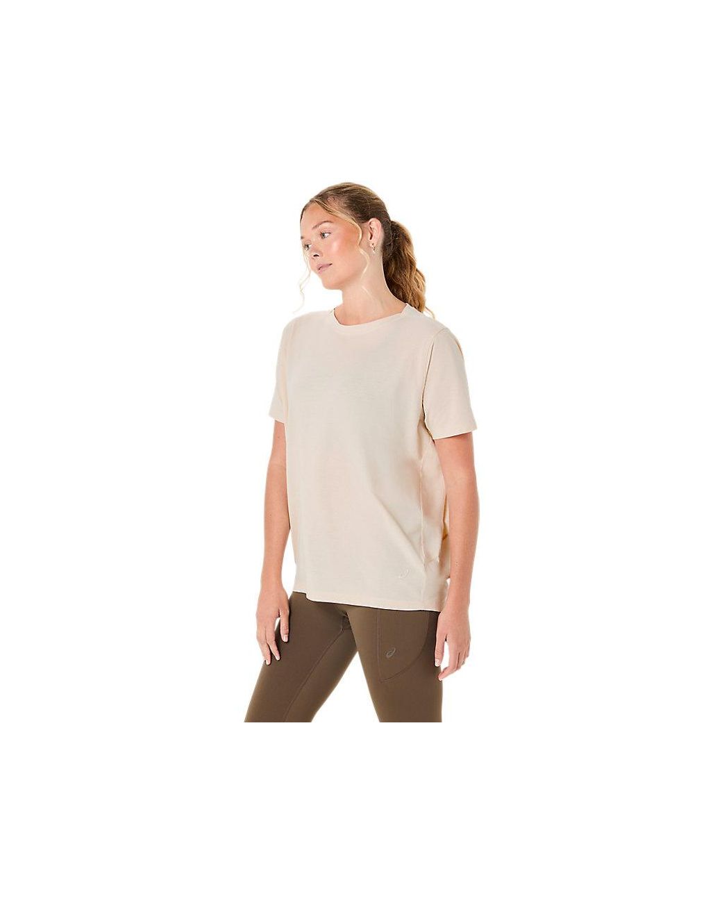 Asics Pink Nagino Oversized Short Sleeve Top