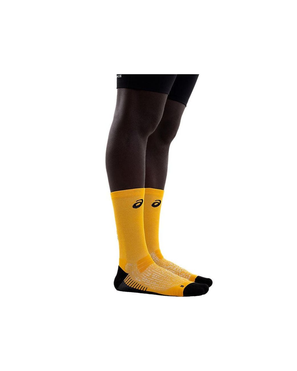Asics Red Performance Run Crew Sock for men
