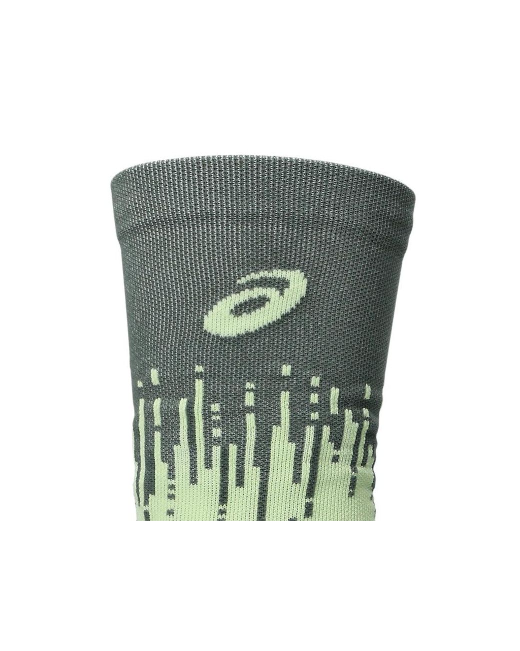 Asics Green Performance Run Sock Crew for men