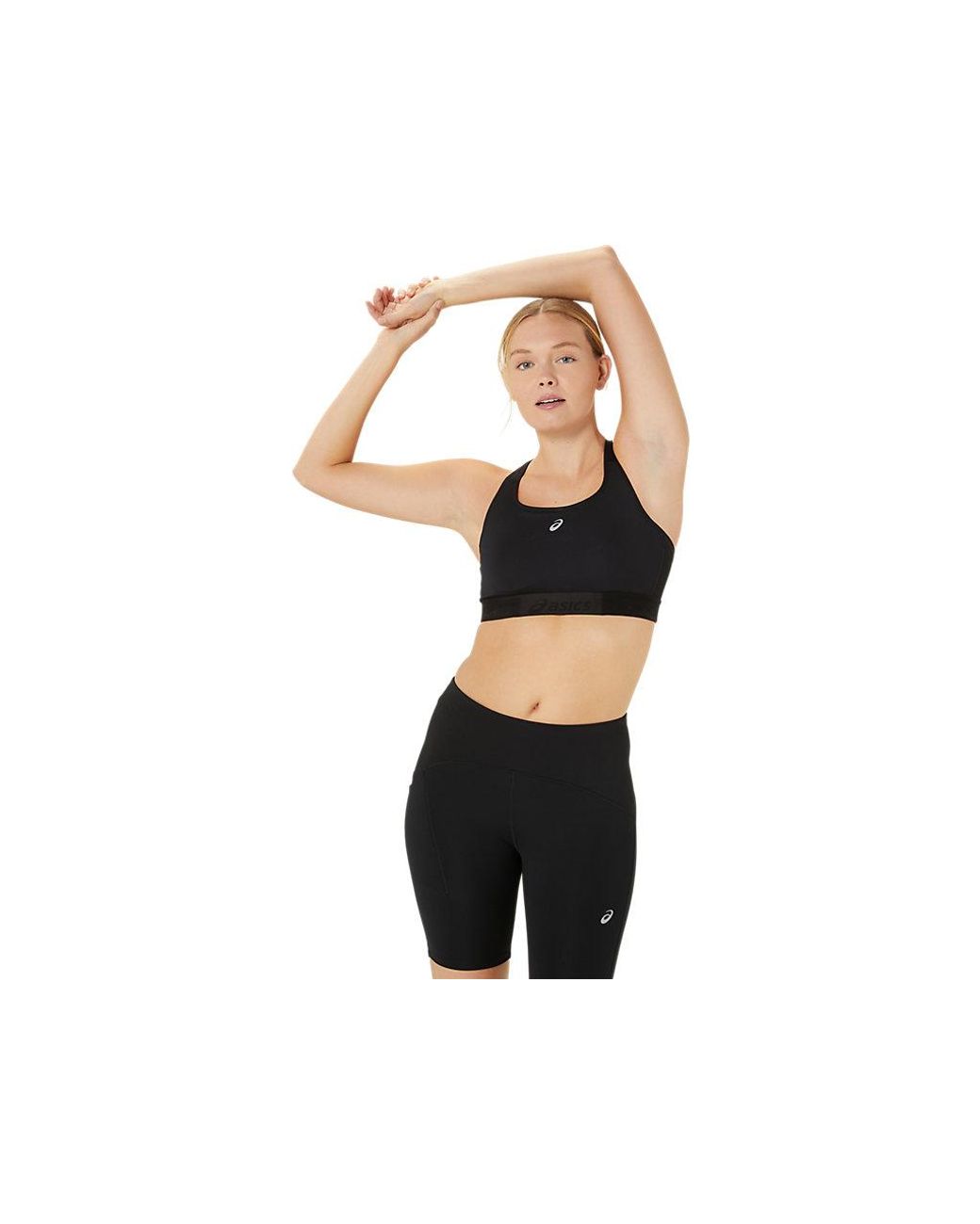 Asics Black Road Compression Bra