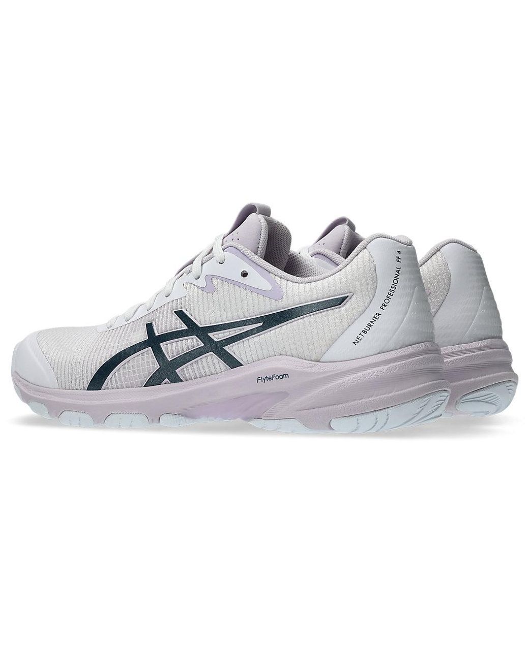 Asics White Netburner Professional Ff 4
