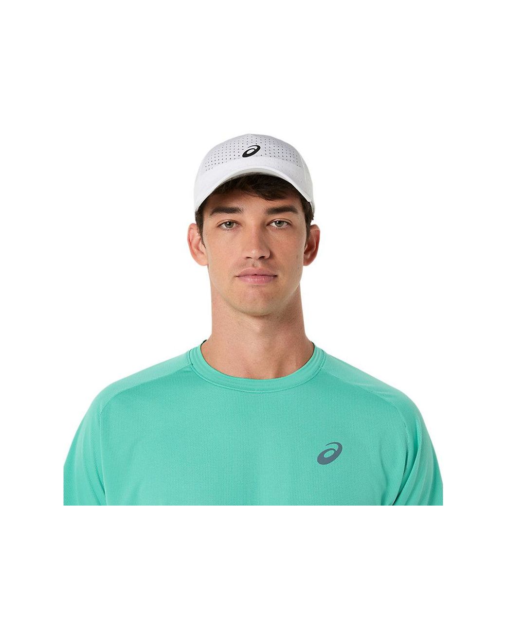 Asics Green Game Ss Top for men