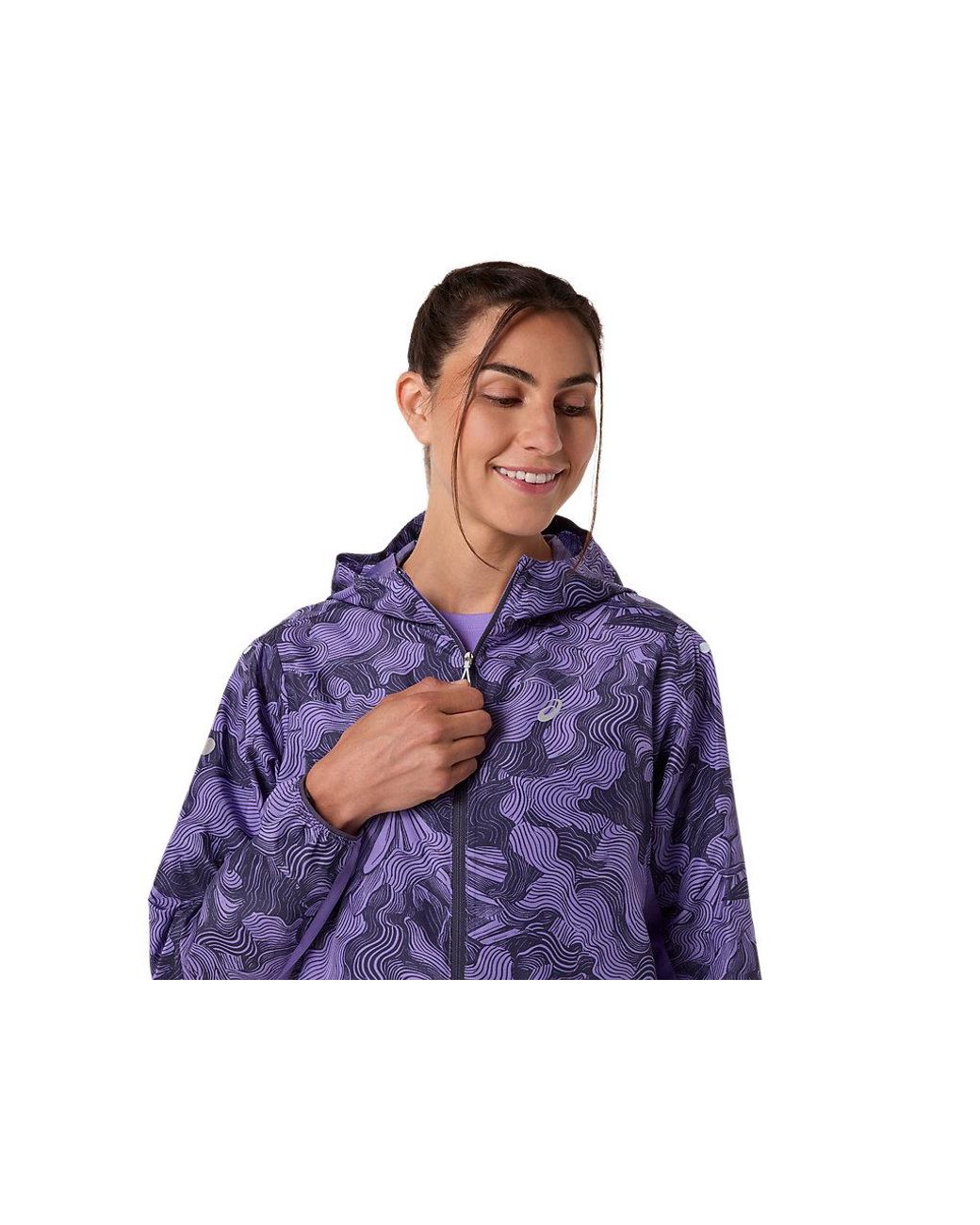 FUJITRAIL PACKABLE JACKET Asics de color Blue