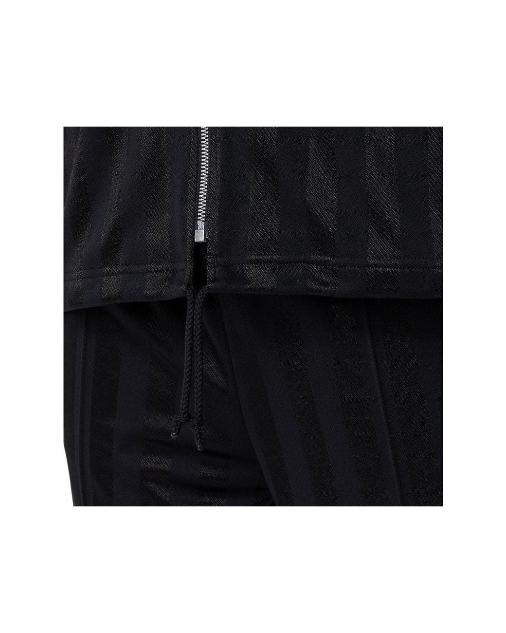 Asics Black Classic Jersey Track Jacket for men