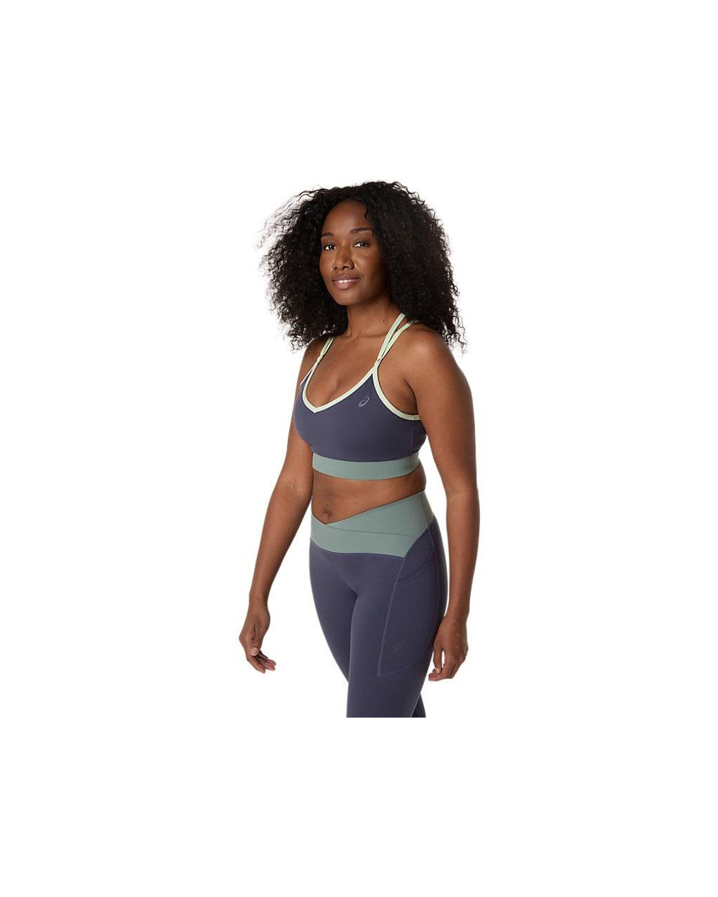 Asics Black Nagino Flex Strappy Bra