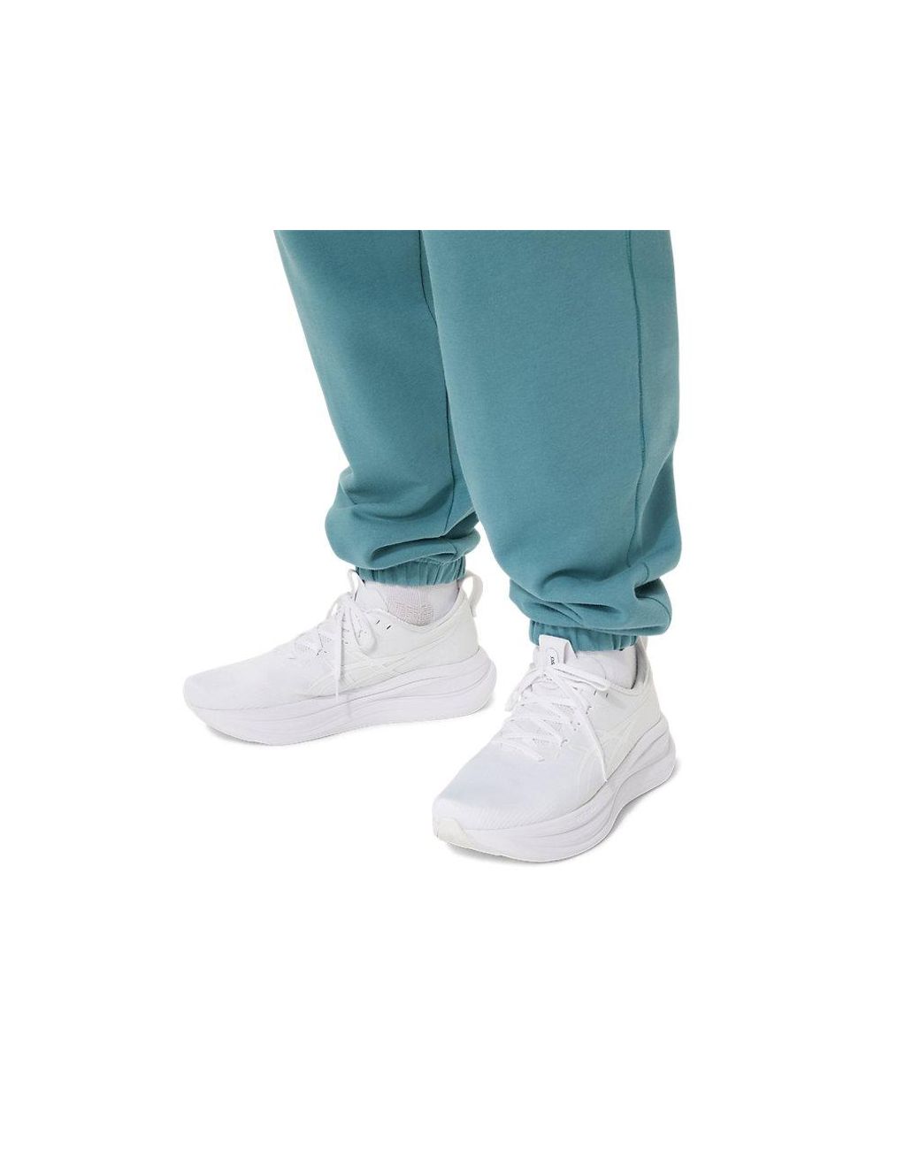 Asics Blue Fleece Relaxed Pant for men