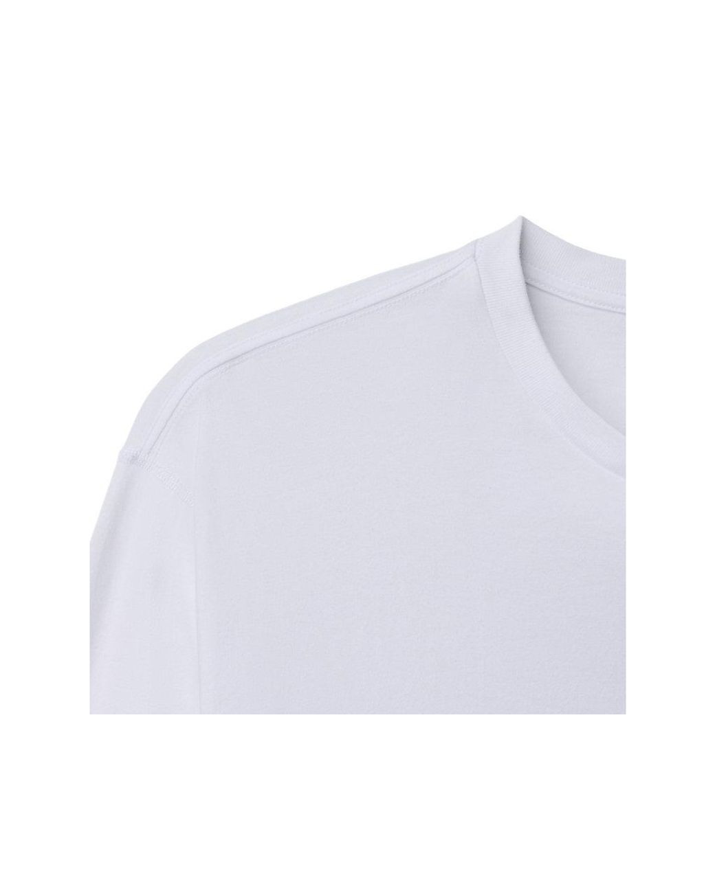 Asics White Graphic Long Sleeve Tee for men