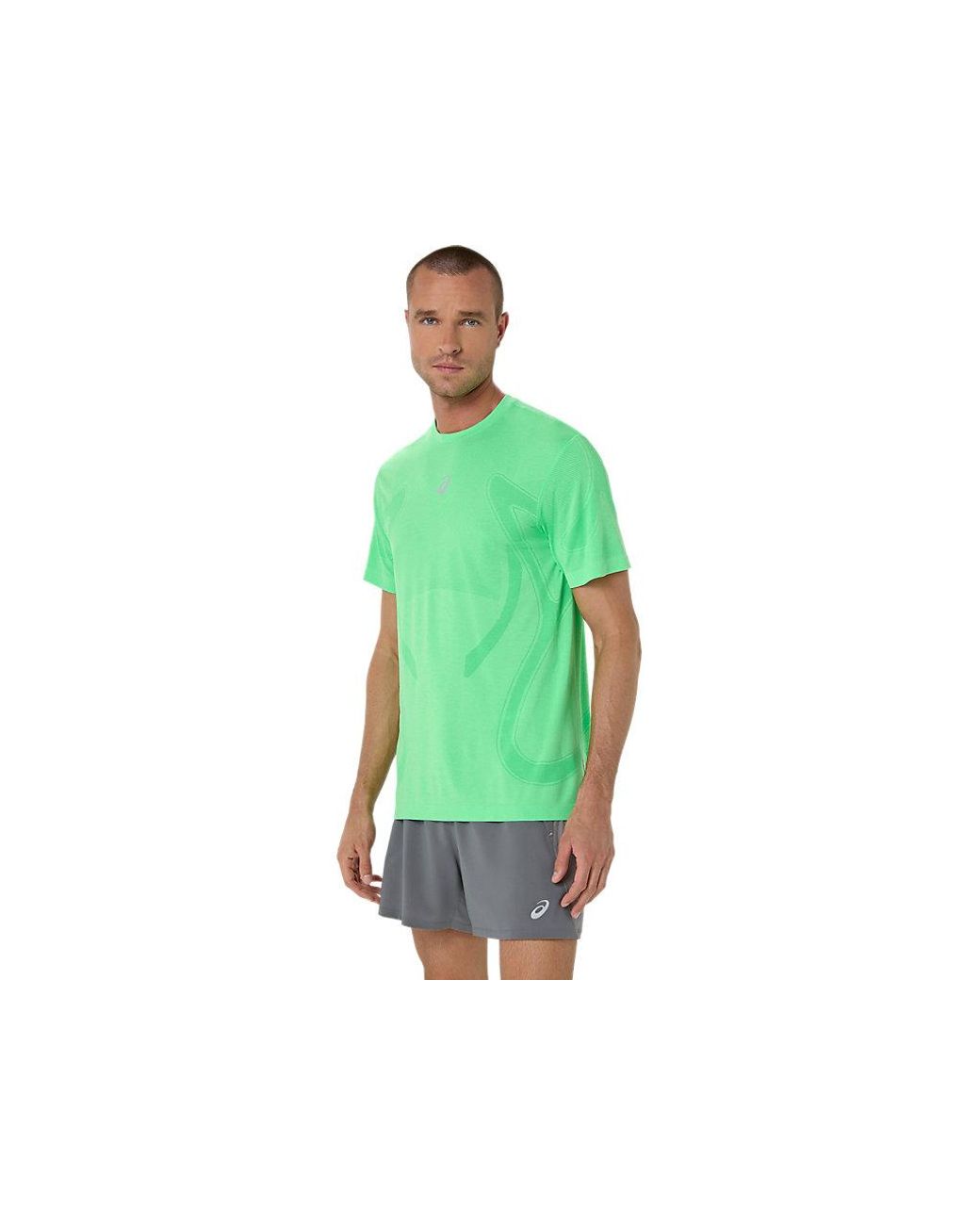 Asics Green Road Seamless Ss Top for men