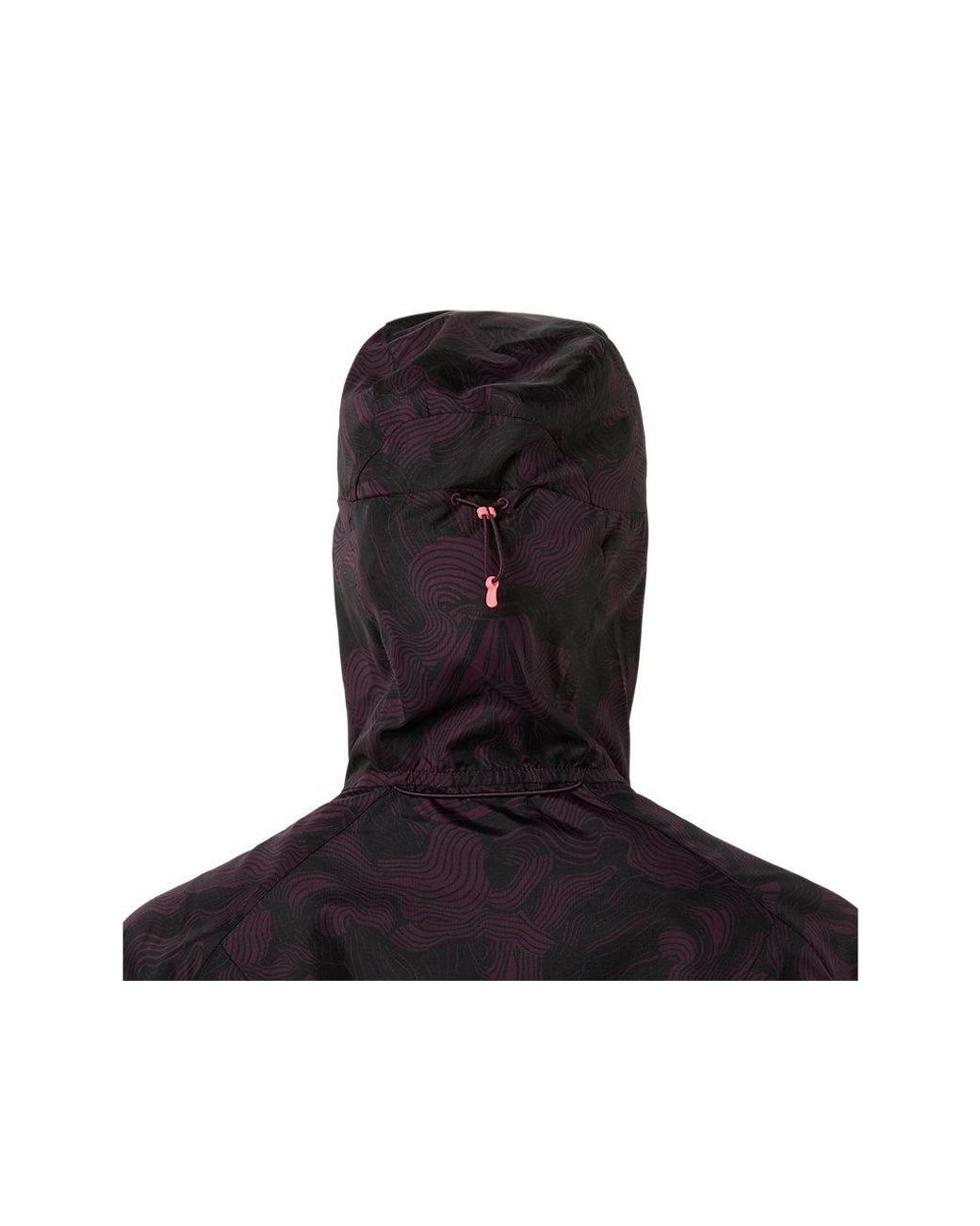 Asics Black Fujitrail Packable Jacket