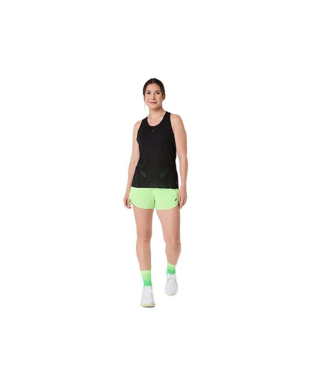 Asics Green Limited Series Metarun Split Shorts