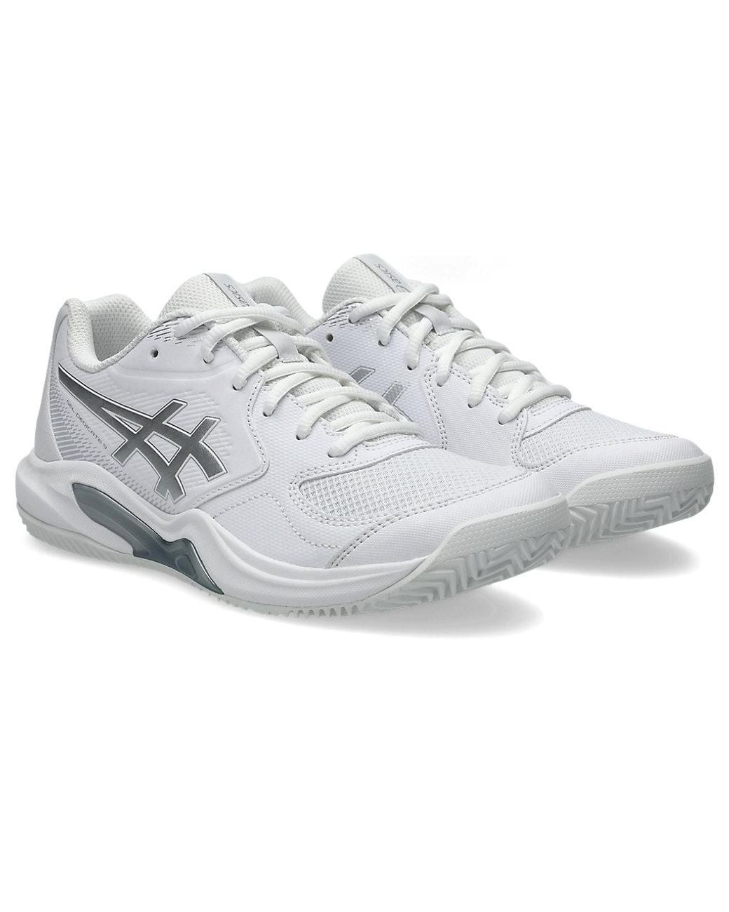 Asics White Gel-dedicate 9 Padel