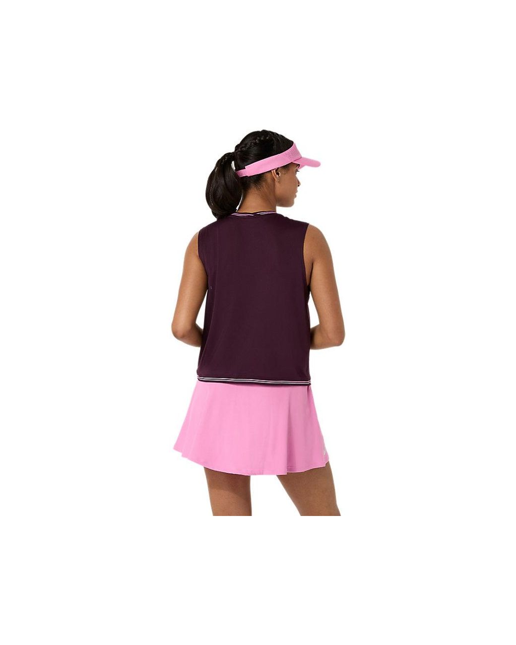 Asics Red Game Sleeveless Top