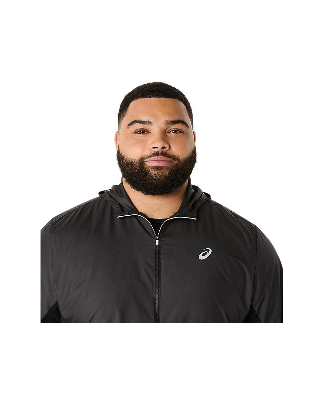 Asics Black Core Jacket for men
