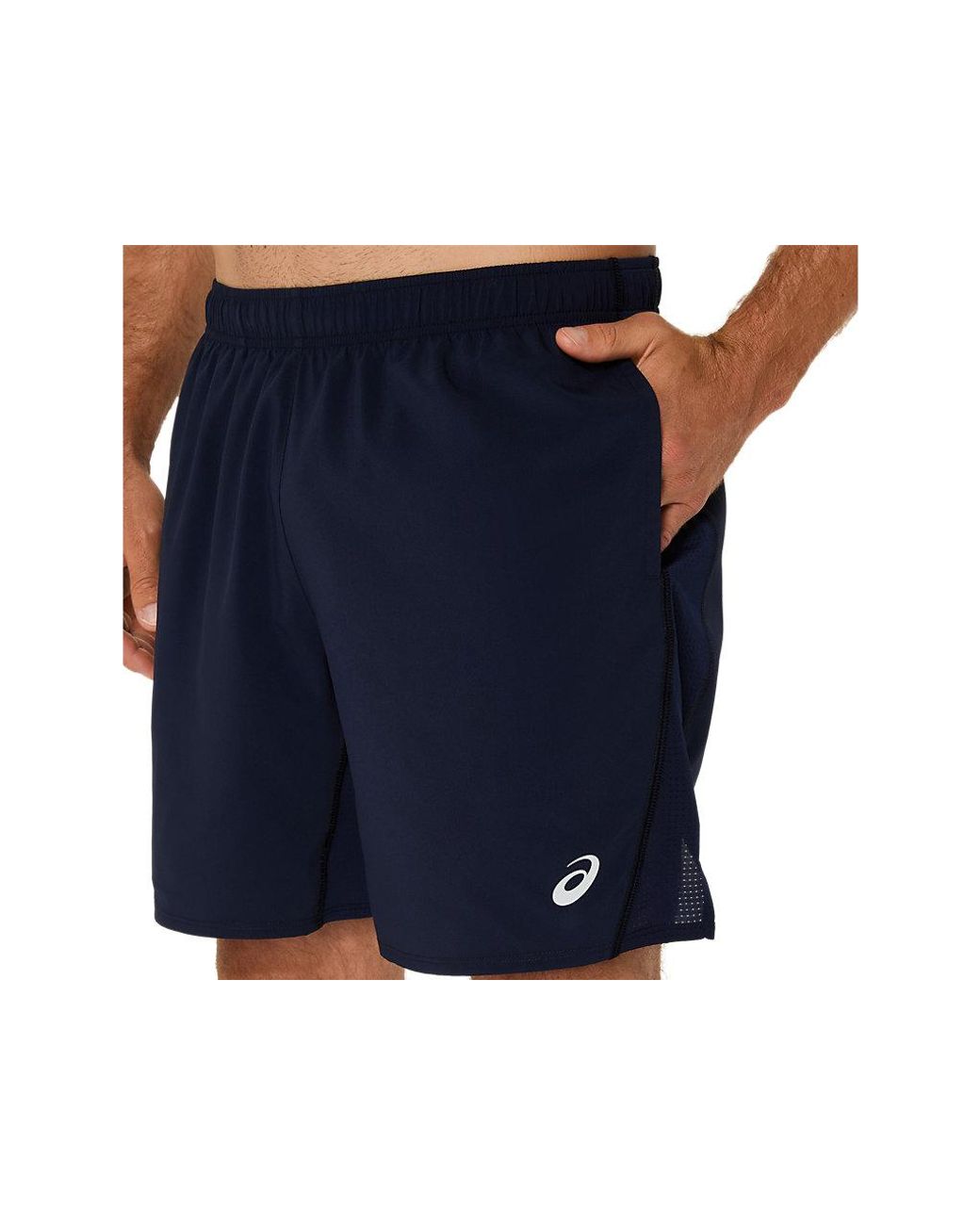 Asics Core 7In Short in het Blue voor heren