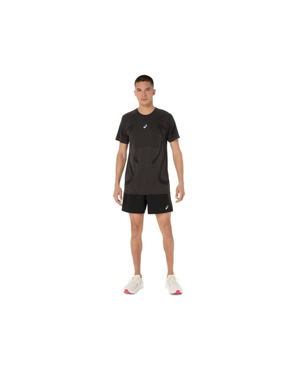 Asics Black Road Seamless Ss Top for men