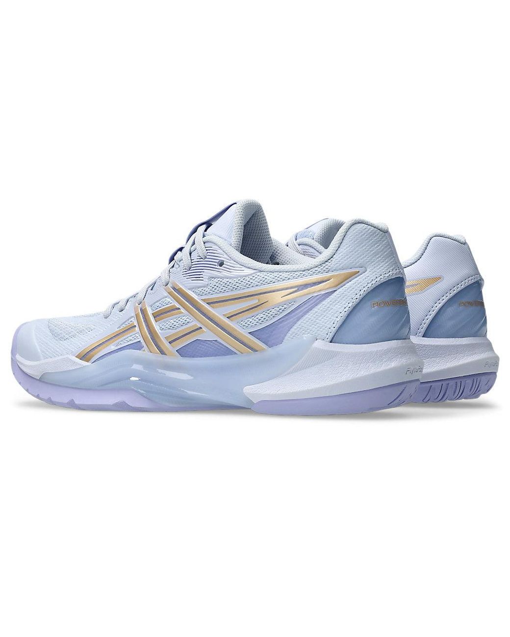 Asics Blue Powerbreak Flytefoam Handball Shoes