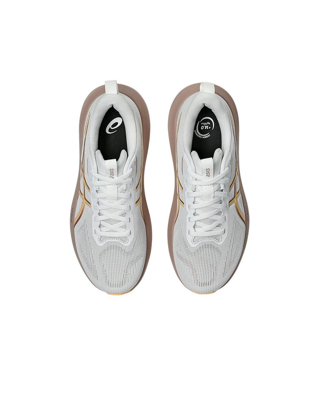 Asics White Gt-1000 14 Running Shoes