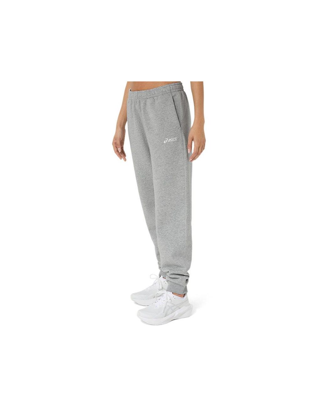 Asics Black Logo Fleece Pant
