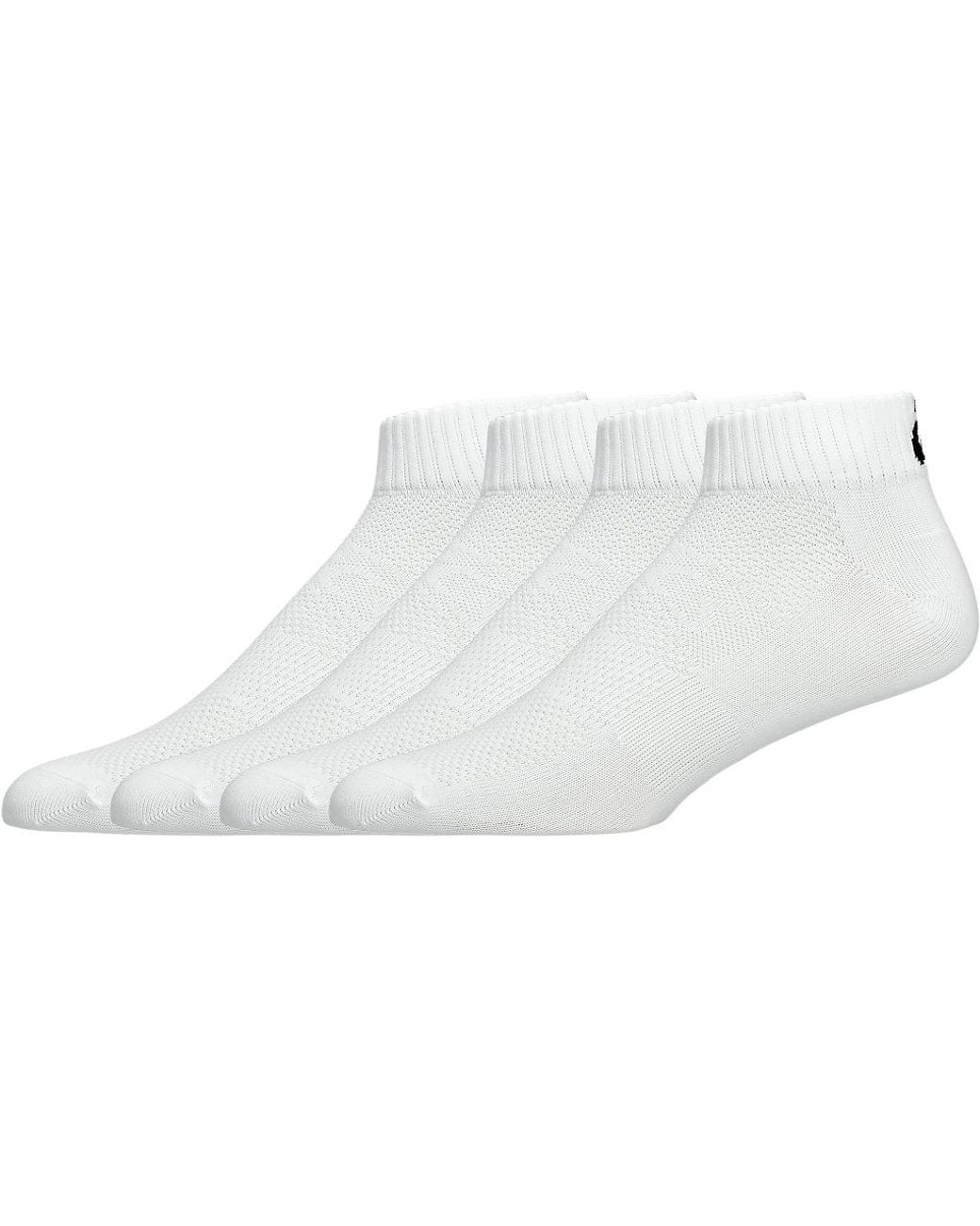 Asics White 2 Pack Low Cut Sock for men