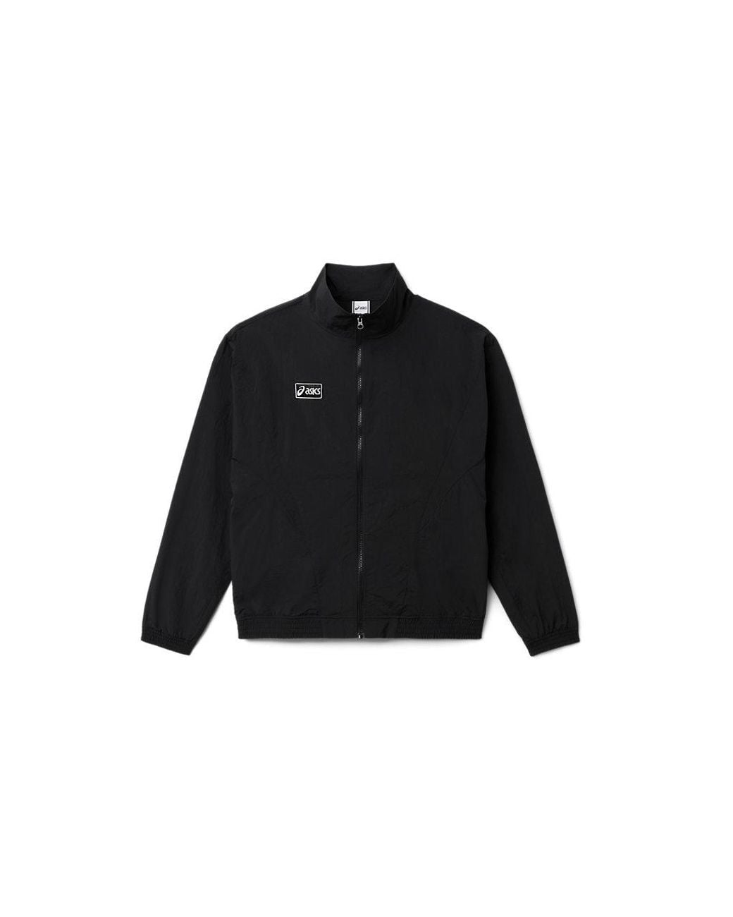 Asics Black Classic Woven Track Jacket for men