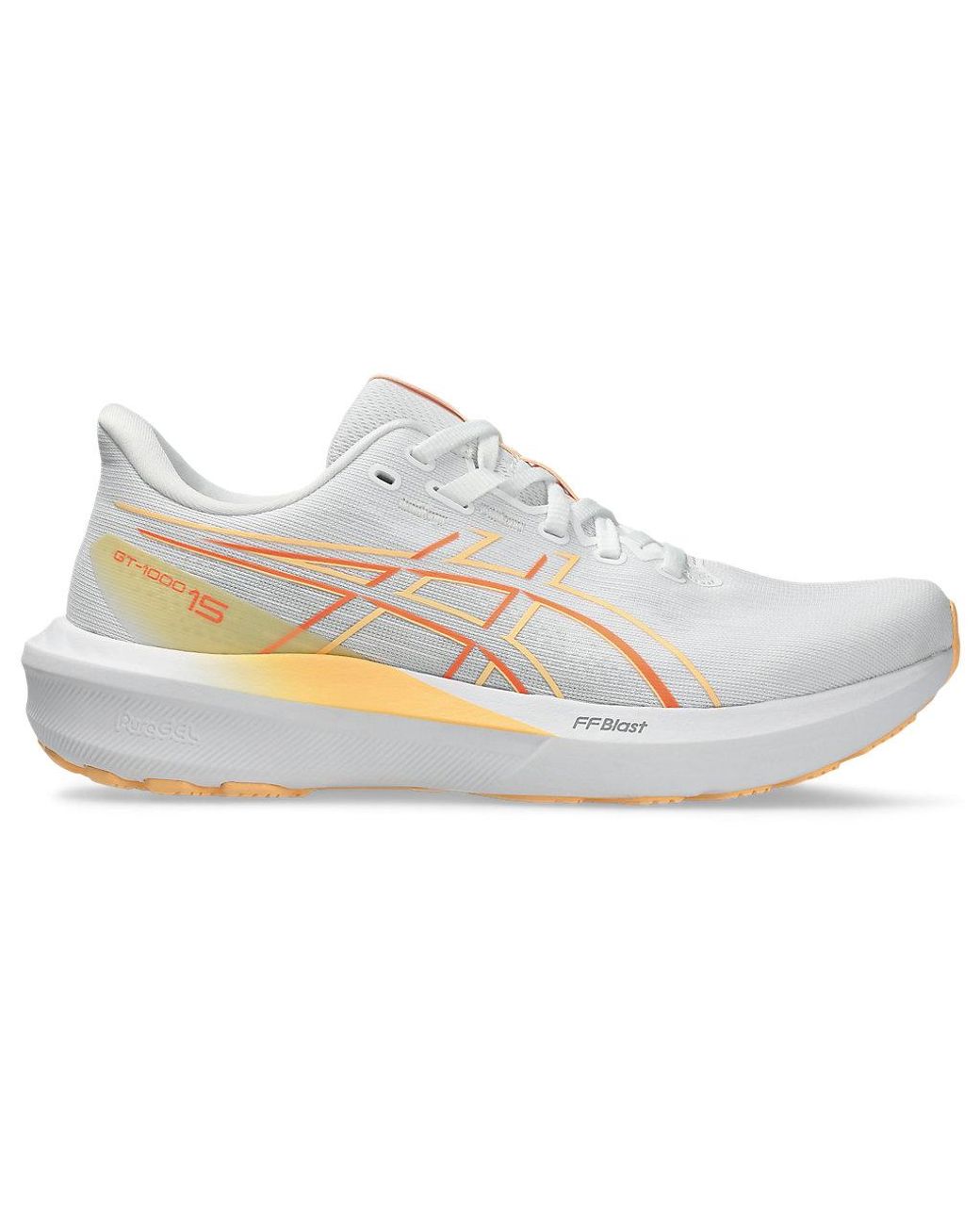 Asics White Gt-1000 15