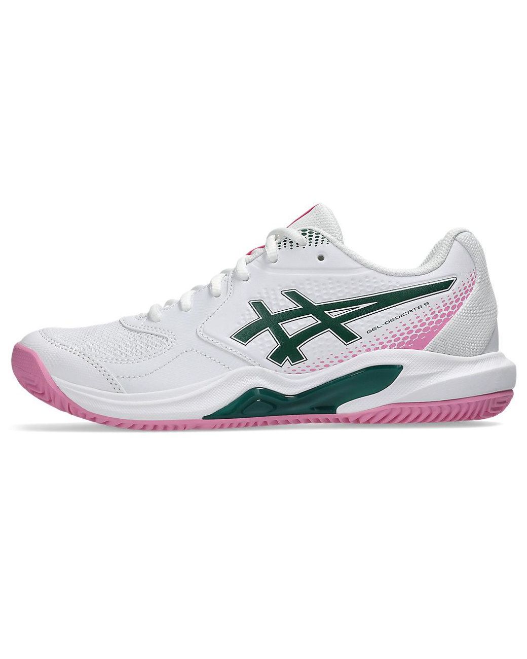 Asics White Gel-dedicate 9 Padel