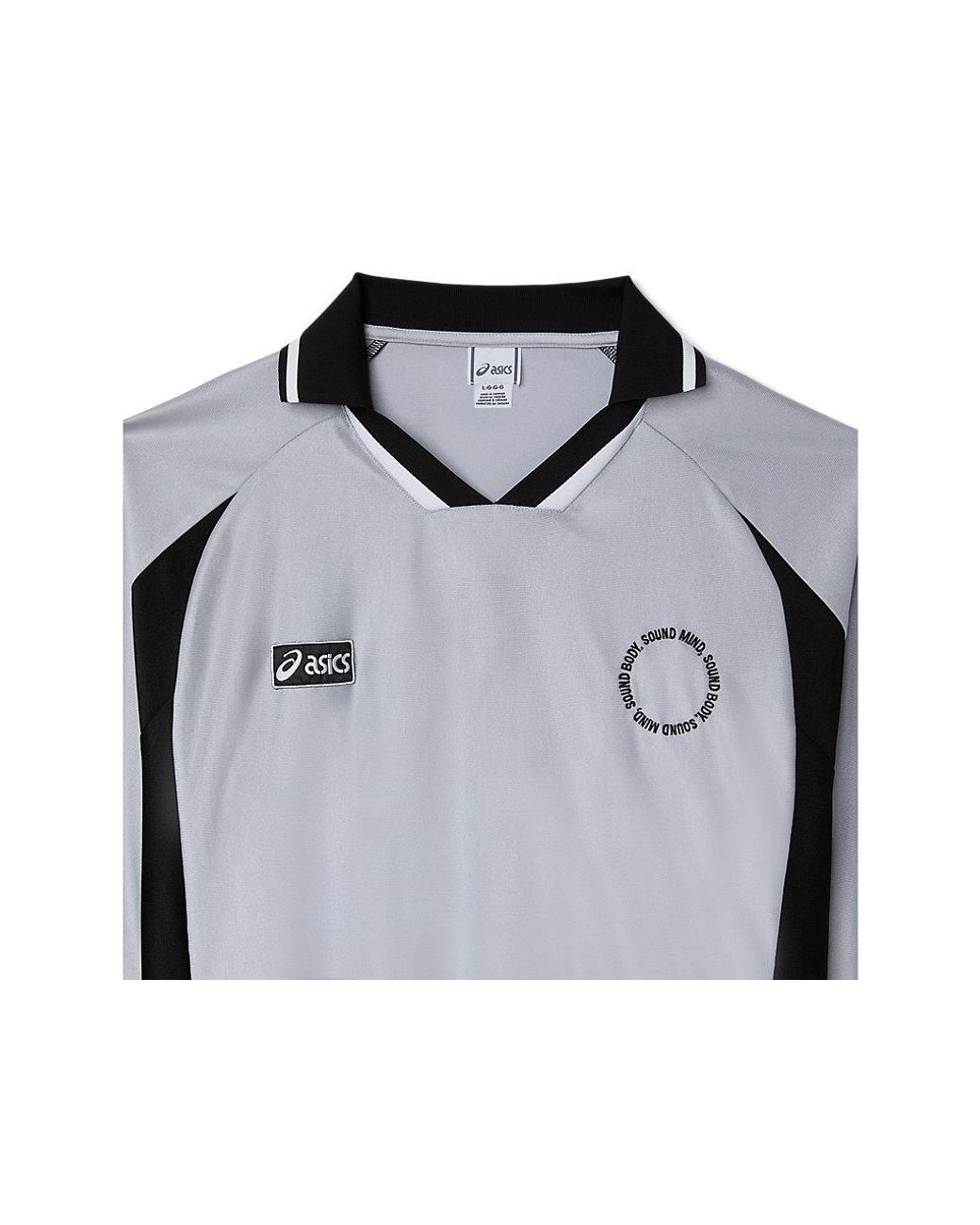 Asics Black Sps Game Shirt Long Sleeve for men