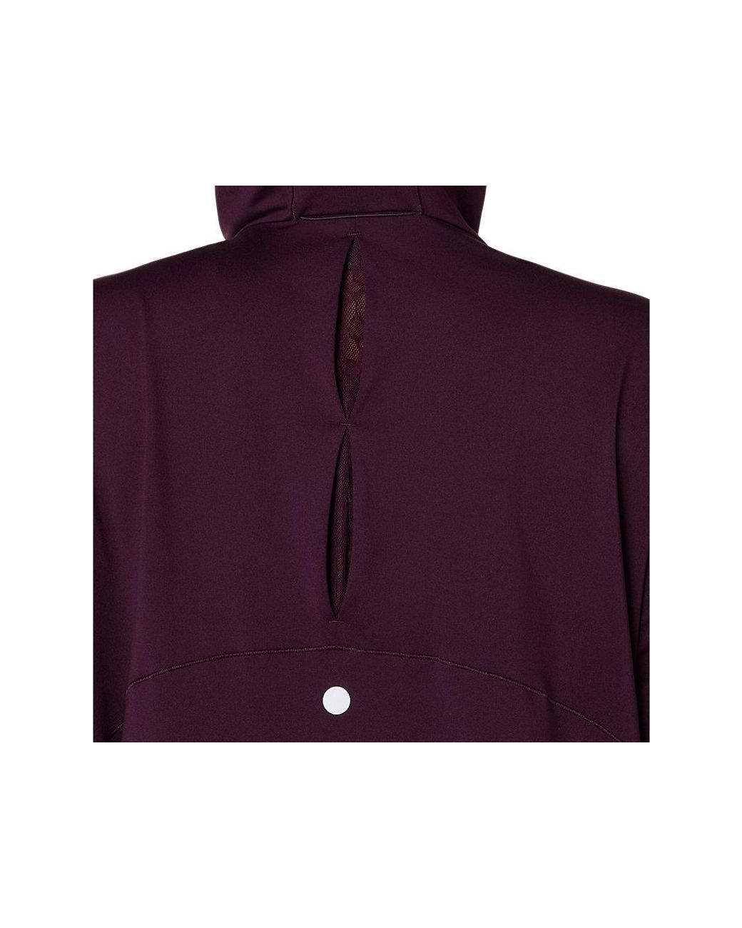 Asics Purple Nagino Run Winter Hoodie