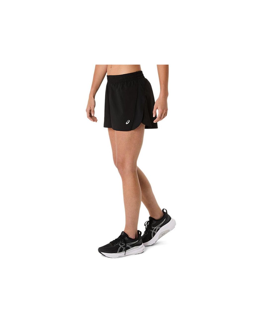 Asics Core Split Short in het Black
