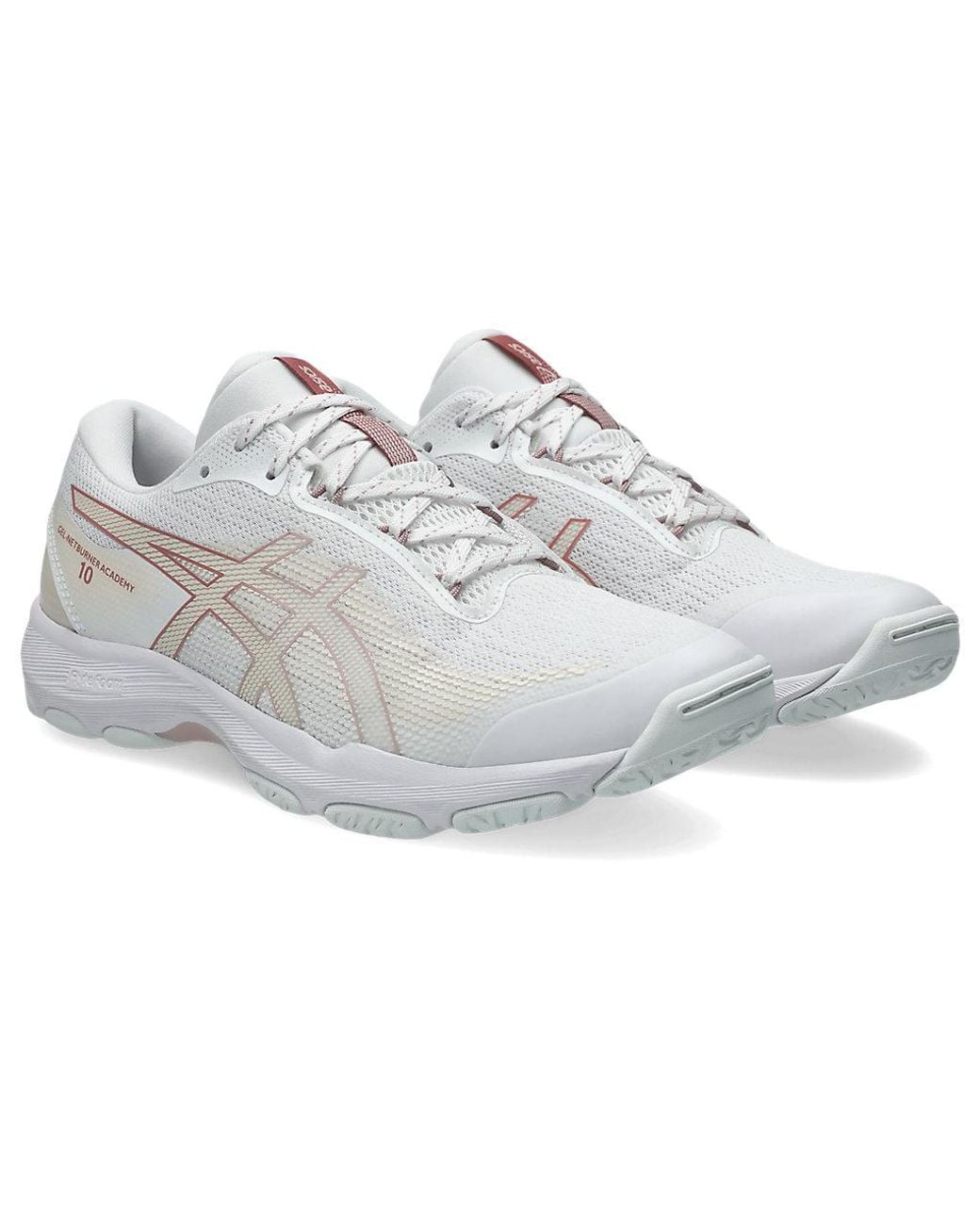 Asics White Gel-netburner Academy 10