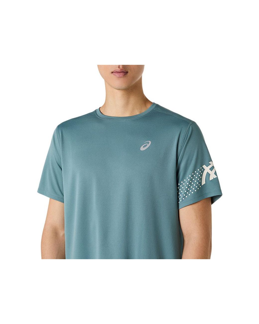 Asics Icon Ss Top in het Blue voor heren