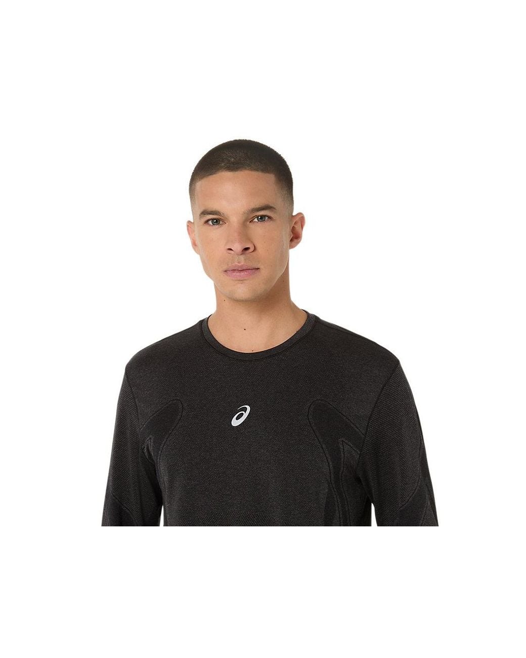 Asics Black Road Seamless Ls Top for men