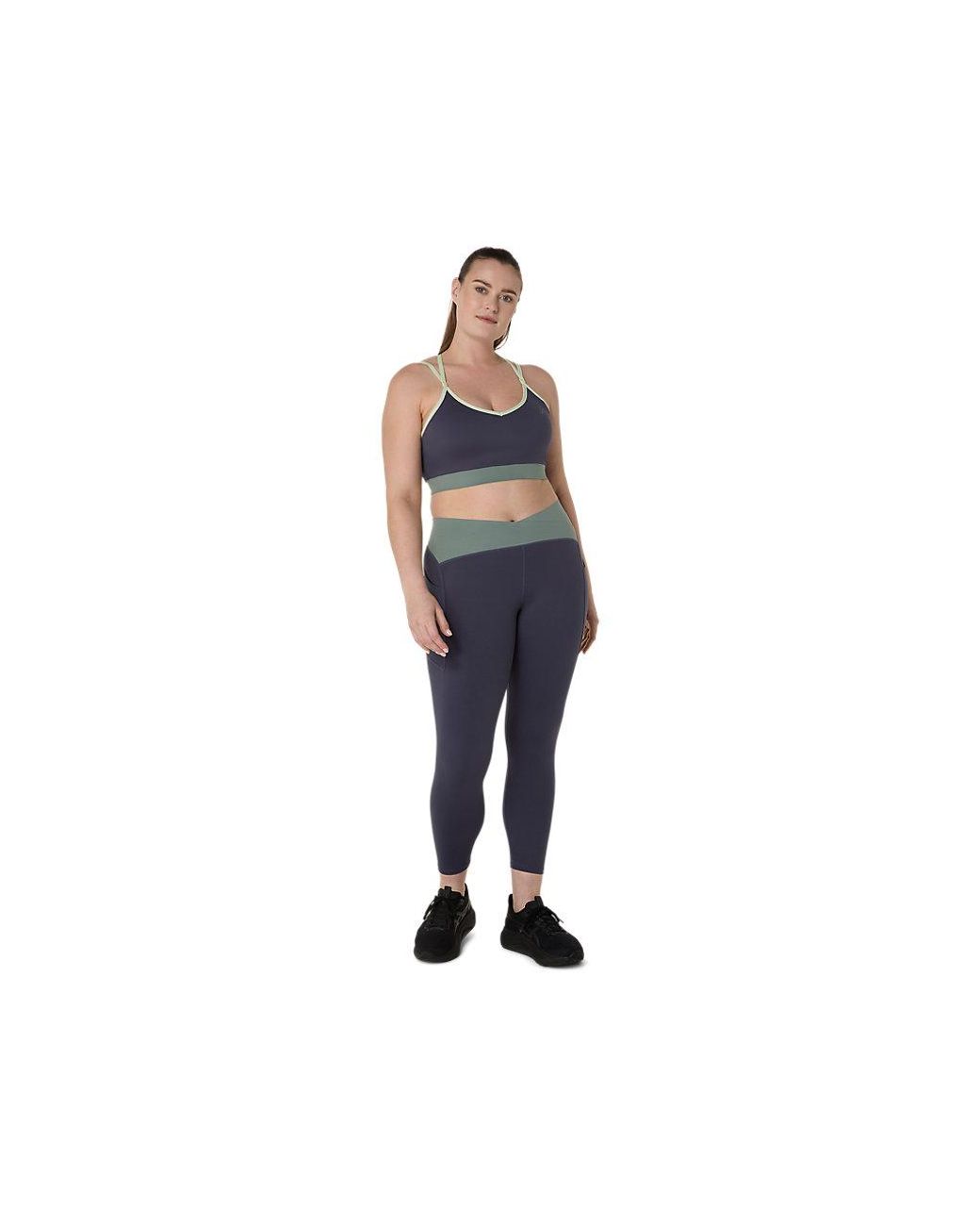Asics Black Nagino Flex Strappy Bra
