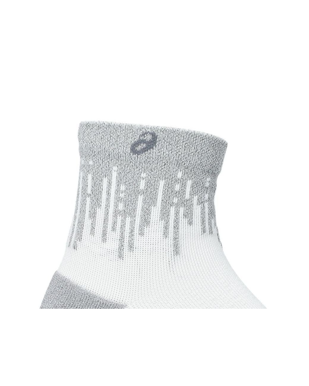 Asics Performance Run Quarter Sock in het Black voor heren