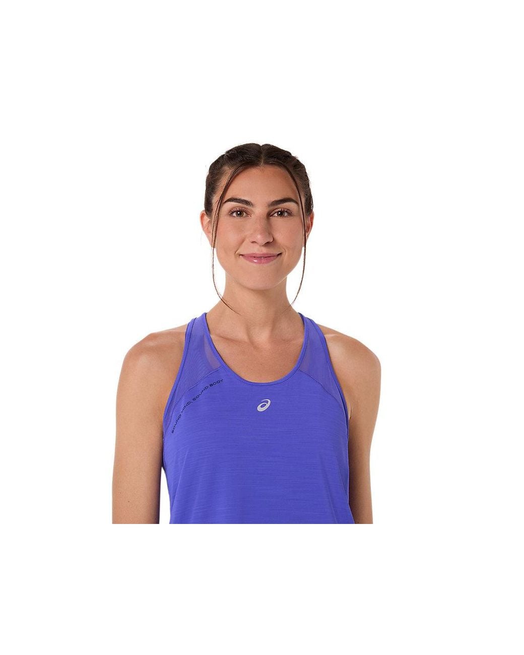 Asics Blue Road Tank