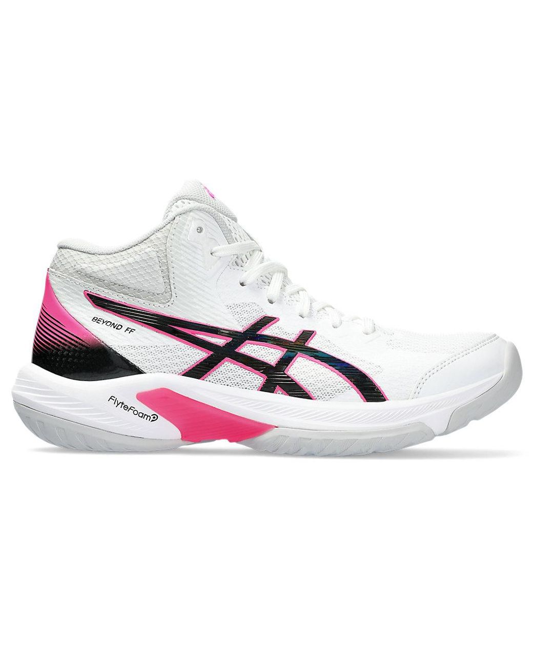 Asics Beyond Ff Mt Netball Shoes in White | Lyst UK