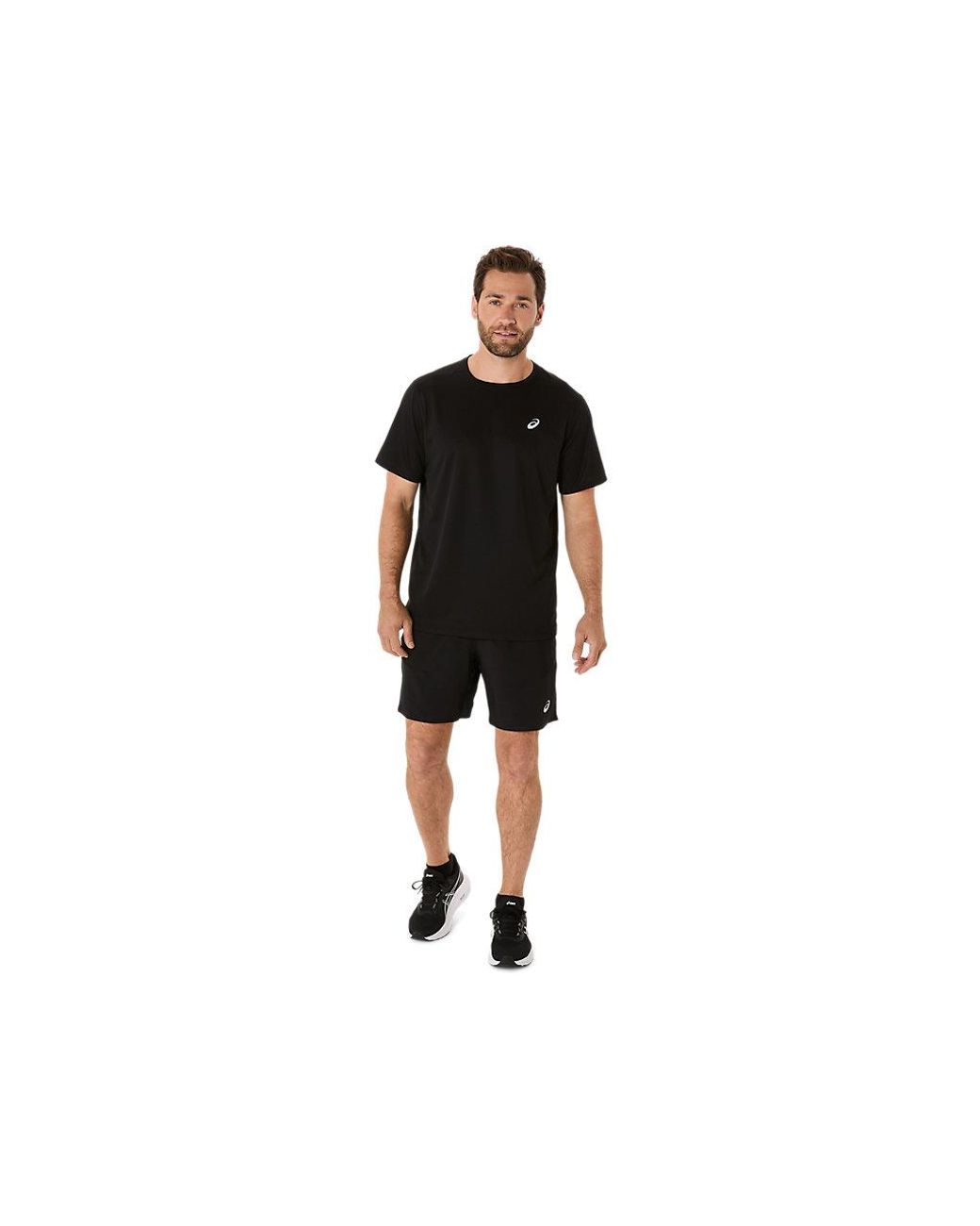 Asics Core 2N1 7In Short in het Black voor heren